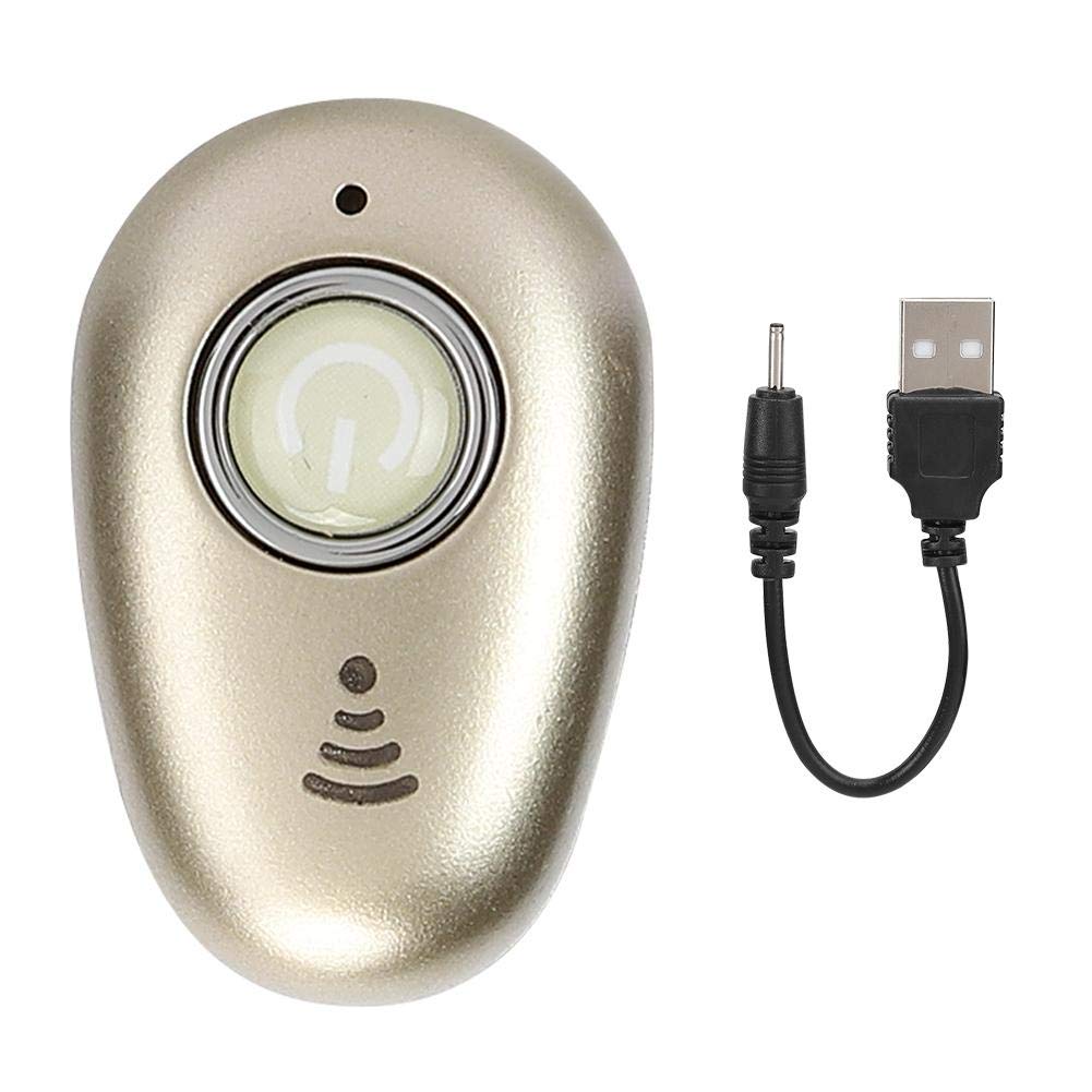 fasient Bluetooth Voice Message Sports Headphones In-Ear Headphones Sports Leisure Headphones for Business (S650 Gold)