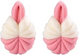 Omenluck 2Pcs Mesh Shower Ball Soft Exfoliating Bath Loofah Scrubber Set view 1