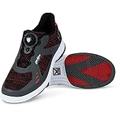 KR Strikeforce Jet FT Right Hand Men's Performance Bowling Shoe with Interchangeable Slide pad and Heel on the Slide Foot only