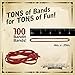 Banded Bandit Bands Rubber Bands for Rubber Band Guns | 100 Sharp Shooting Bullets | 4'' Long x .25'' Wide | Perfect Stretch for Precision Control Semi Auto Rapid Fire Succession