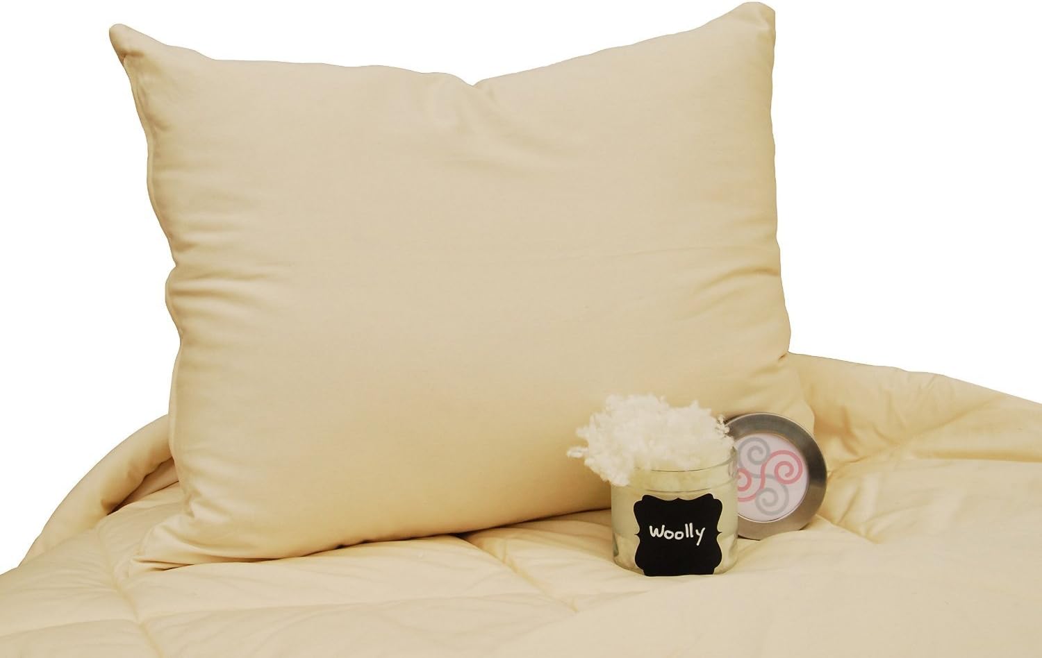 Woolly Bolas Filled Pillow (Queen)