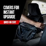 Shipley Motor Factors Heavy Duty Front Seat Covers Oxford Waterproof Pair view 7