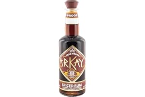 ARKAY | Zero Proof Spiced Rum | Premium Non-Alcoholic Alternative | 33.3 Fl Oz (1L)