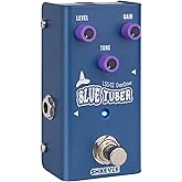 Overdrive Guitar Pedal TS-Style Overdrive Effect Pedal for Electric Guitar | True Bypass, All-Analog Circuit, Compact Design BLUE TUBER (Overdrive)