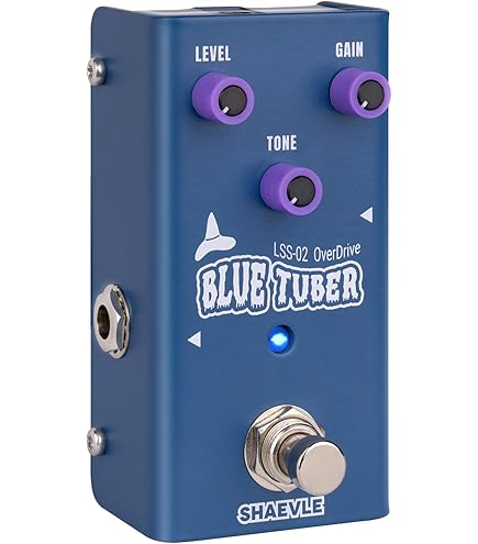 Amazon.com: Rowin Vintage Vacuum Bluesy Guitar Effect Pedal