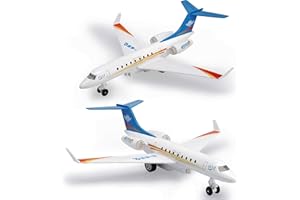 Crelloci Plane Toy Single Airlines Die-Cast G650 Model Airplane Alloy Metal Aircraft Toys Pull Back Business Jet Planes with Lights and Sounds for Kids Boys Girls with Display Rack
