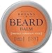 Beard & Mustache Balm / Wax / Oil / Leave In Conditioner 2 oz - 100% Natural, Soothes Itching - Thickens, Strengthens, Softens, Tames & Styles Facial Hair - Brooklyn Botany