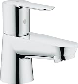 GROHE BauEdge XS Pillar Tap 2042100 BauLoop Basin Tap Chrome
