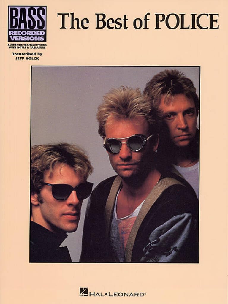 The Best of the Police-Bass Recorded Versions-Bass tab-Music Book