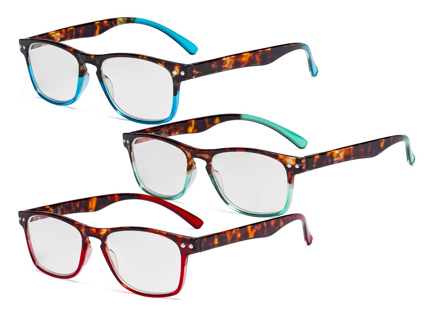 Eyekepper 3 Pack Ladies Reading Glasses - Stylish Readers for Women Reading +1.25 — image 1