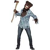 Fun World Men's Scary Teddy Bear Costume, Multi, Standard