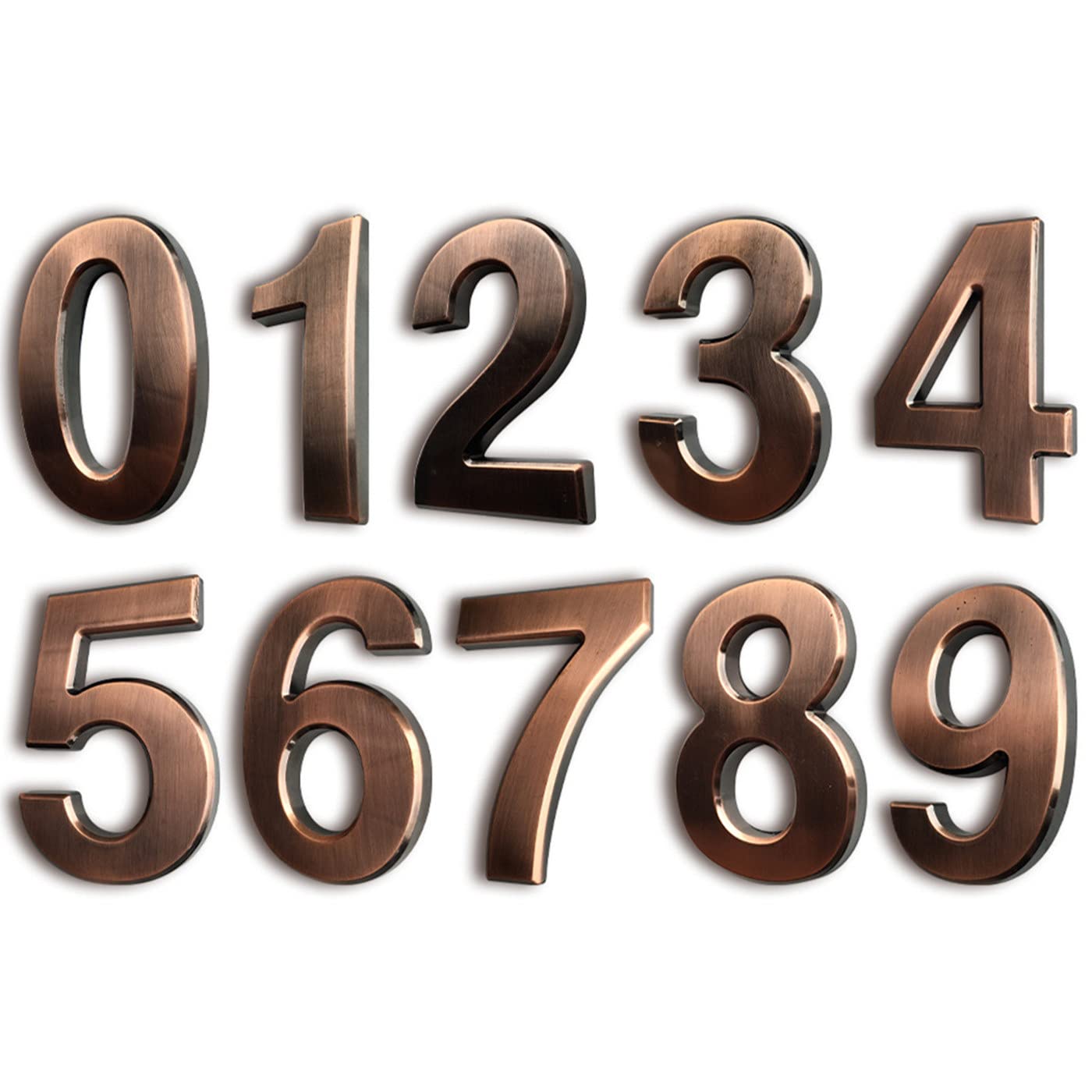 4 Inch Mailbox Numbers 0-9, Door Address Number