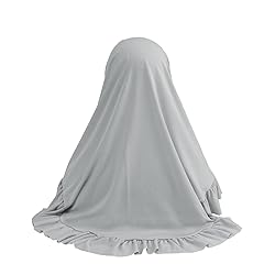 Women Muslim Hijab Scarf Floral Lace Head Wrap