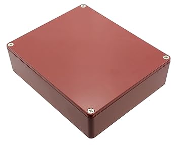 Hammond caja de fundición de rojo 145 x 121 x 39 mm 1590 X XRD: Amazon.es: Electrónica