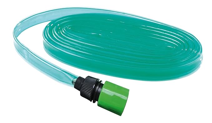 Royal Gardineer Schlauchregner: Schlauch-Regner zur Garten-Bewässerung, flach, 25 m (Rasensprenger Schlauch)