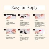 Beetles Gel Polish 2 in 1 Base Gel & Nail Glue Kit 15ml 2pc UV/LED view 7