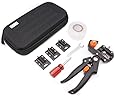 GORCHEN Garden Grafting Pruning Pruner Tool Kit Set Plant Branch Twig Vine Fruit Tree Graft Cutting Scissors Shear Omega-Cut U-Cut V-Cut