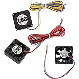 Official Creality Ender 3 Fan Upgrade 4010 Fan 24v Set(3PCS),40x40x10MM DC 24V Extruder Hot End Fan and Axial Cooling Fan for