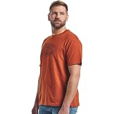 Justin Logo Tee for Men Western-Inspired T-Shirt | Comfortable Western Style T-Shirt, Soft Cotton-Polyester Blend, Tagless Neck, Everyday Wear, Machine Washable