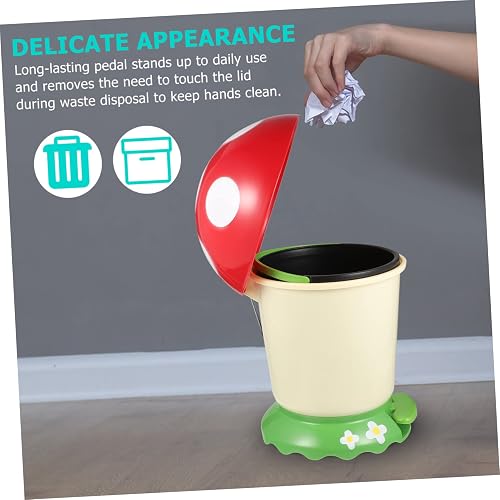 Mini Desk Trash Can D-GROEE Mini Trash Can, PP Desktop Garbage Can With Lid, Modern Desk Waste Bin For Bathroom Vanity, Desktop, Tabletop, Countertop Or Coffee Table Bin Amazon