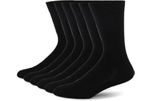 HHX YONLEE Dress Socks 5/6/10 Pairs Crew Argyle Colorful Cotton Novelty Casual Happy Fun