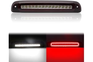 SHINEFIT 3rd Third Brake Light Replacement for 1999-2016 F250 F350 F450 F550 Super Duty / 1993-2011 Ranger High Mount Stop 3rd Brake Light White Cargo Lamp