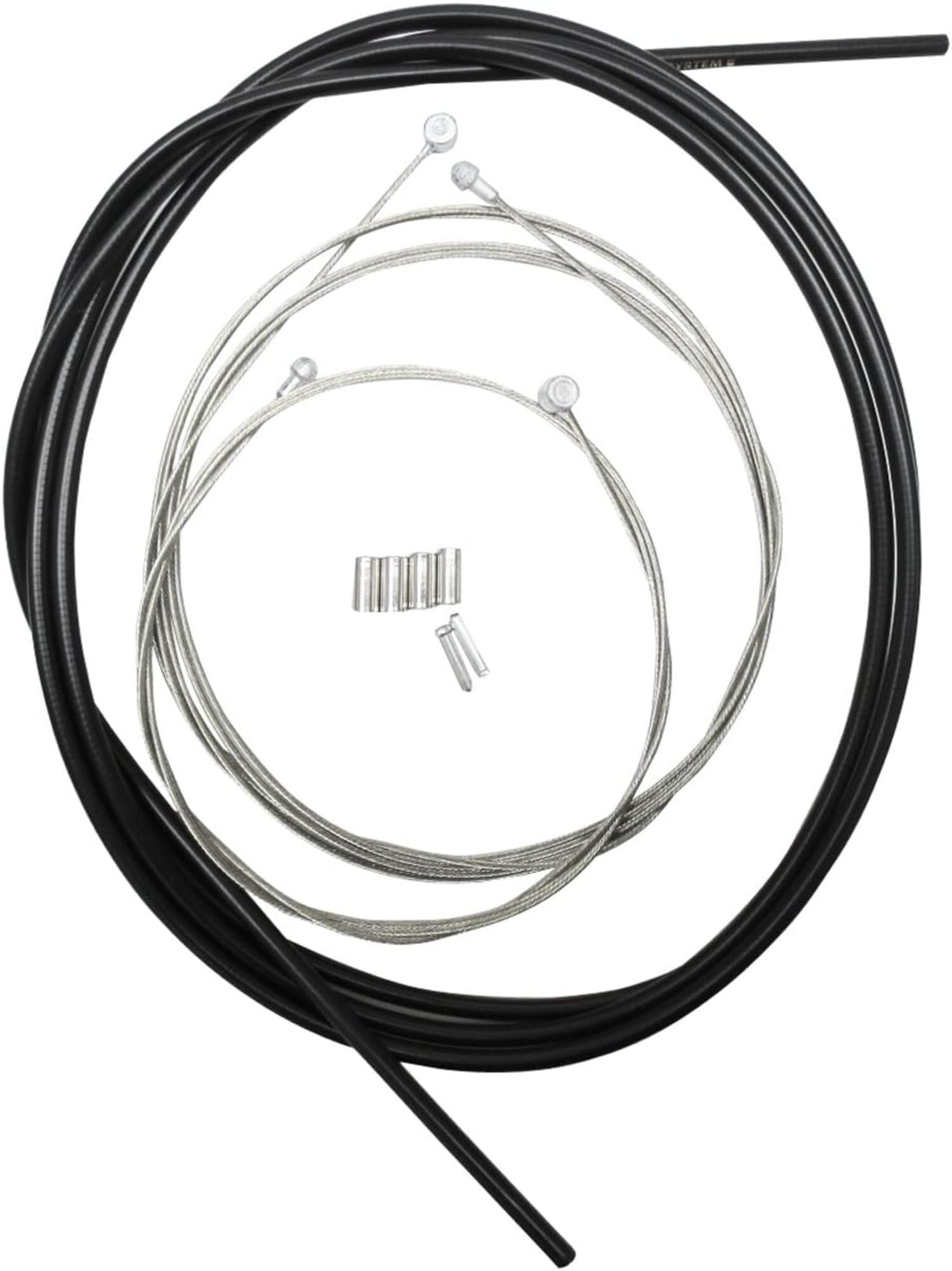 シマノ リペアパーツ ブレーキケーブルセット スティール MTB ローラーブレーキ ブラックの商品画像