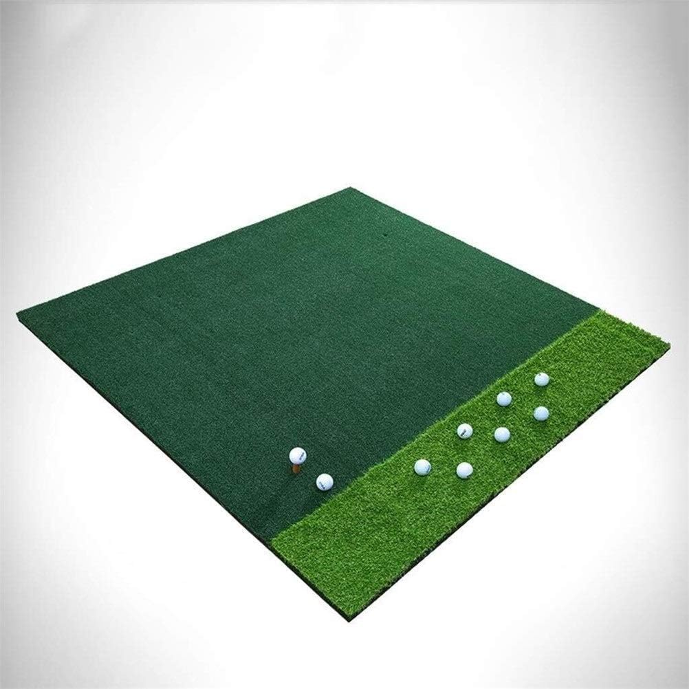 LBWT Home Golf Mat, Office Golf Practice Mat Golf Hit Pad Golf Driving Range Leisure Fitness, 150 150cm