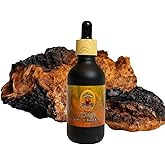 Sporenity Chaga Mushroom Extract Tincture, 2oz (60ml)-Vegan-Non-GMO-antioxidant, Immune System-Third Party Tested- Supplement