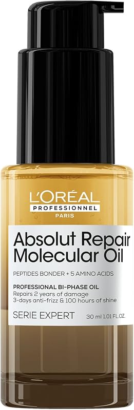 L'Oréal Professionnel Absolut Repair Molecular Bi-Phase Oil, 30ml