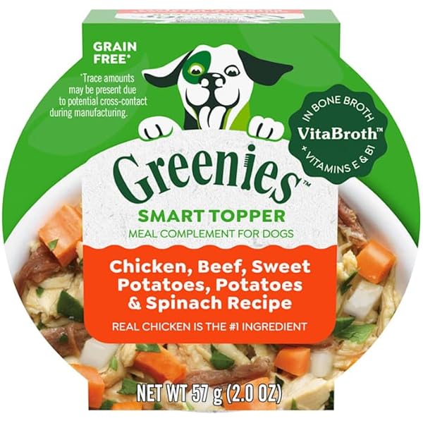 GREENIES SMART TOPPER WET MIX-IN FOR DOGS, CHICKEN,...