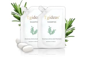 Tgideas Rosemary Amino Acid Shampoo, Hair Growth Shampoo for Thinning Hair Women and Men Hair Loss, Zinc PCA Thicken & Strengthen Scalp with Hydrolyzed Silk 8.45 fl.oz - 2 Packs