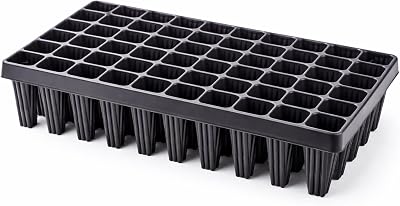 Muddy Hands Large Deep Root Trainer Tray 60 Cell Seedling Propagation 2 Pack