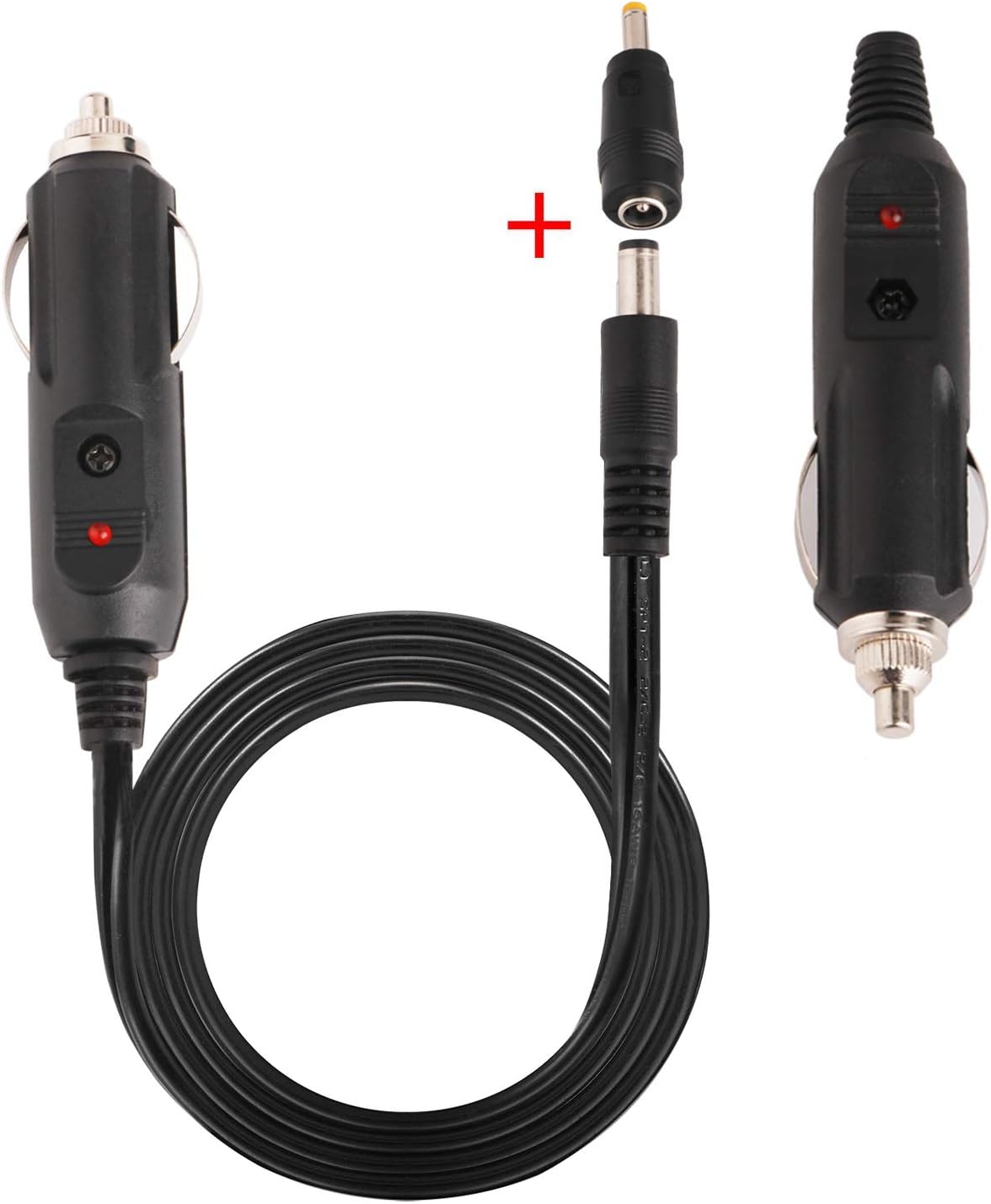 Câble Extension Allume-cigare 3 Mètres 12V-24V - 16AWG, Fusible 15A, étanche, Pour Voiture, Camping-car, Bateau - 8