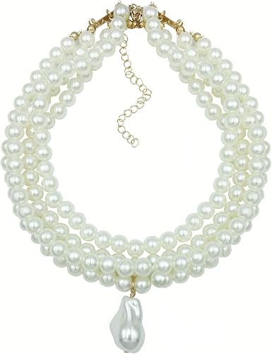 Multilayer Pearl Necklace Sale, 51% OFF 