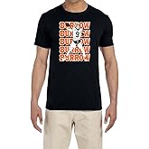 Black Cincinnati Joe Burrow Text Pic T-Shirt