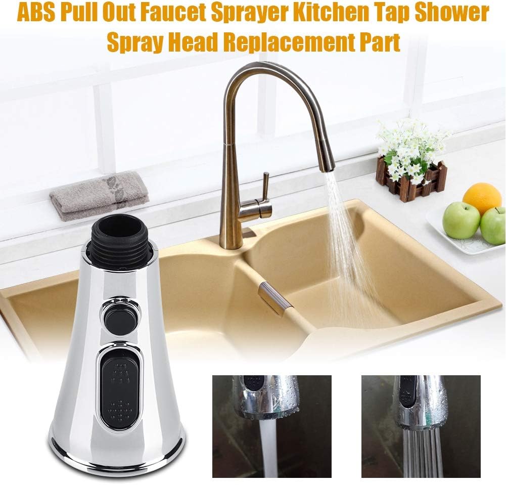 Kitchen Faucet Pull Out Spray Head Replacement Part Kitchen Sink Spray Nozzle Kitchen Tap Sprayer Spout Abs For G1 2 Kitchen Sink Faucet Spray Head Kitchen Bath Fixtures Tools Home Improvement Rayvoltbike Com