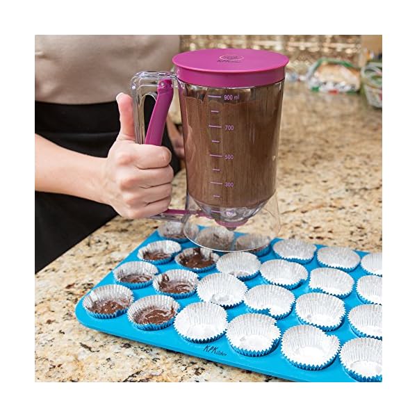 KPKitchen Pancake Batter Dispenser Kitchen Must Have Tool for Perfect