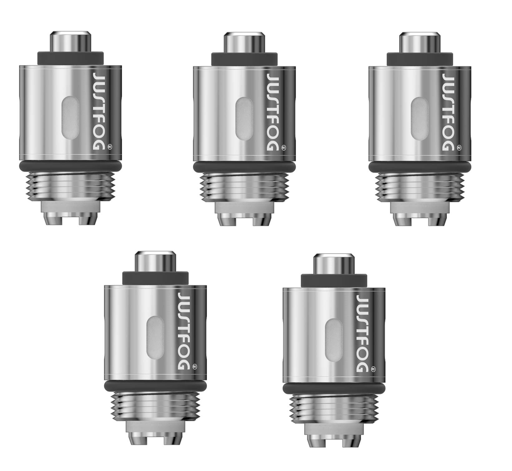 Justfog P16A, Q14, Q16, Q16 Pro OCC coils, 1.6 ohm, Pack of 5, No Nicotine
