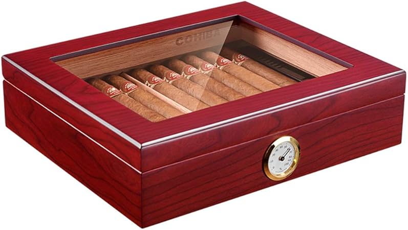 Cajas y dispensadores Cigarre la Caja de cigarro de la Caja del cigarro del tragaluz del