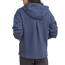 prAna Women's Cozy Up Zip Up Jacket, Equinox Blue