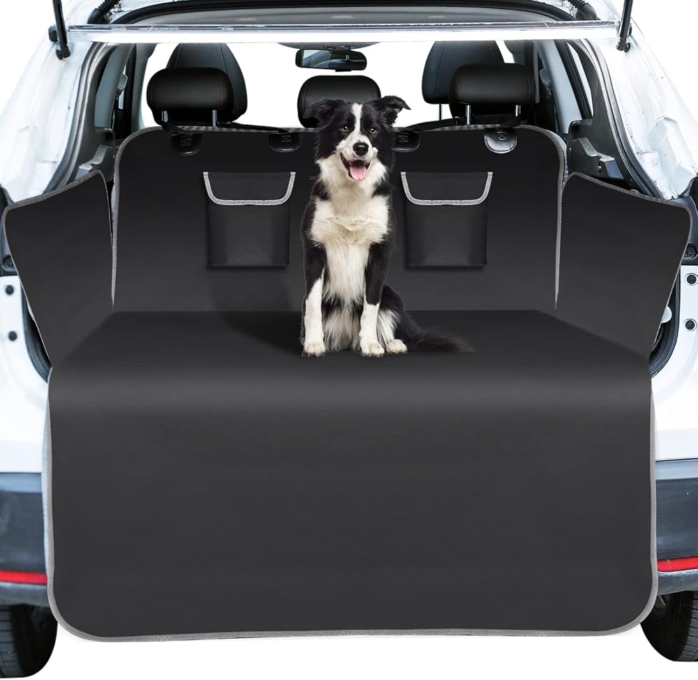 Nobleza Car Boot Protector for Dogs NonSlip Waterproof Liner 185x105cm