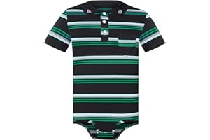Landofgenie Mens Short Sleeve Bodysuit Onesie Pajamas Polo Shirt Stripe Romper One Piece Pajamas for Adult