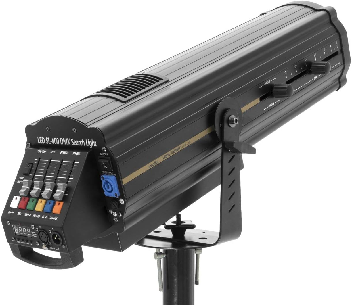 Eurolite LED Flashlight Sl-400 DMX Search Light, Multi-Colour, Multi-coloured
