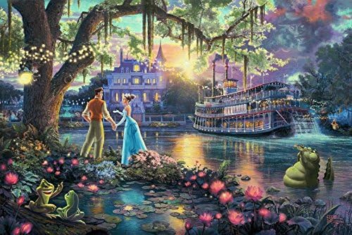 Juliansalestore The Princess and the Frog OD479 Print On Canvas Unframed Modern Wall Decor Artwork Living Room Bedroom Home 16X20inch
