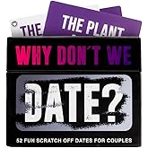 52 Scratch Off Date Night Ideas - Couples Gifts Card Game | Date Night Dares, Couples Card Games, Couple Games for Adults | D