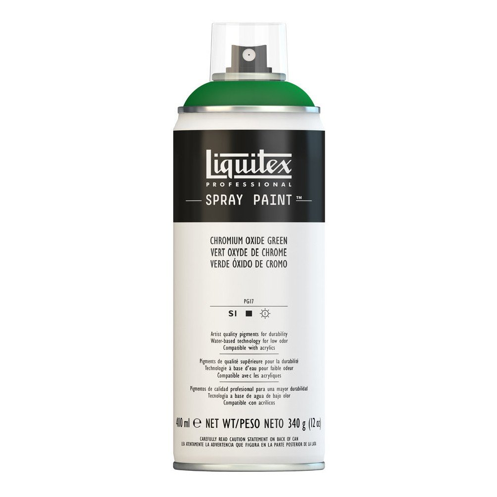 Liquitex 4450166 Professional Spray Paint 400 ml, Chromium Oxide Green