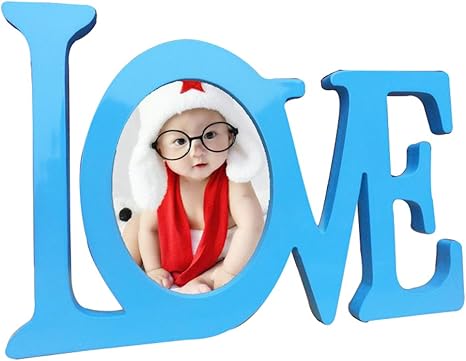 Amazon Co Jp 可愛い Love 文字 デザイン 写真 フレーム 卓上型 アート 家族写真 思い出 額縁 メモリアル ホワイト ブルー ブルー ホーム キッチン Amazon Co Jp 可愛い Love 文字 デザイン 写真 フレーム 卓上型 アート 家族写真 思い出 額縁 メモリアル ホワイト ブルー ブルー ホーム キッチン