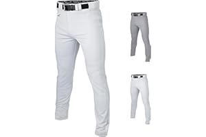 Easton Mens Mojo Baseball Pants | Full Length Semi-Relaxed Fit | Adult Sizes | Multiple Colors