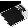 2 Pack Microfiber Liner Cleaning Cloth 15" 16" MacBook Air/MacBook Pro Screen Keyboard Imprint Protection, Keyboard Protector Compatible with MacBook Air 15.3" /MacBook Pro 15"/MacBook Pro 16"-Black